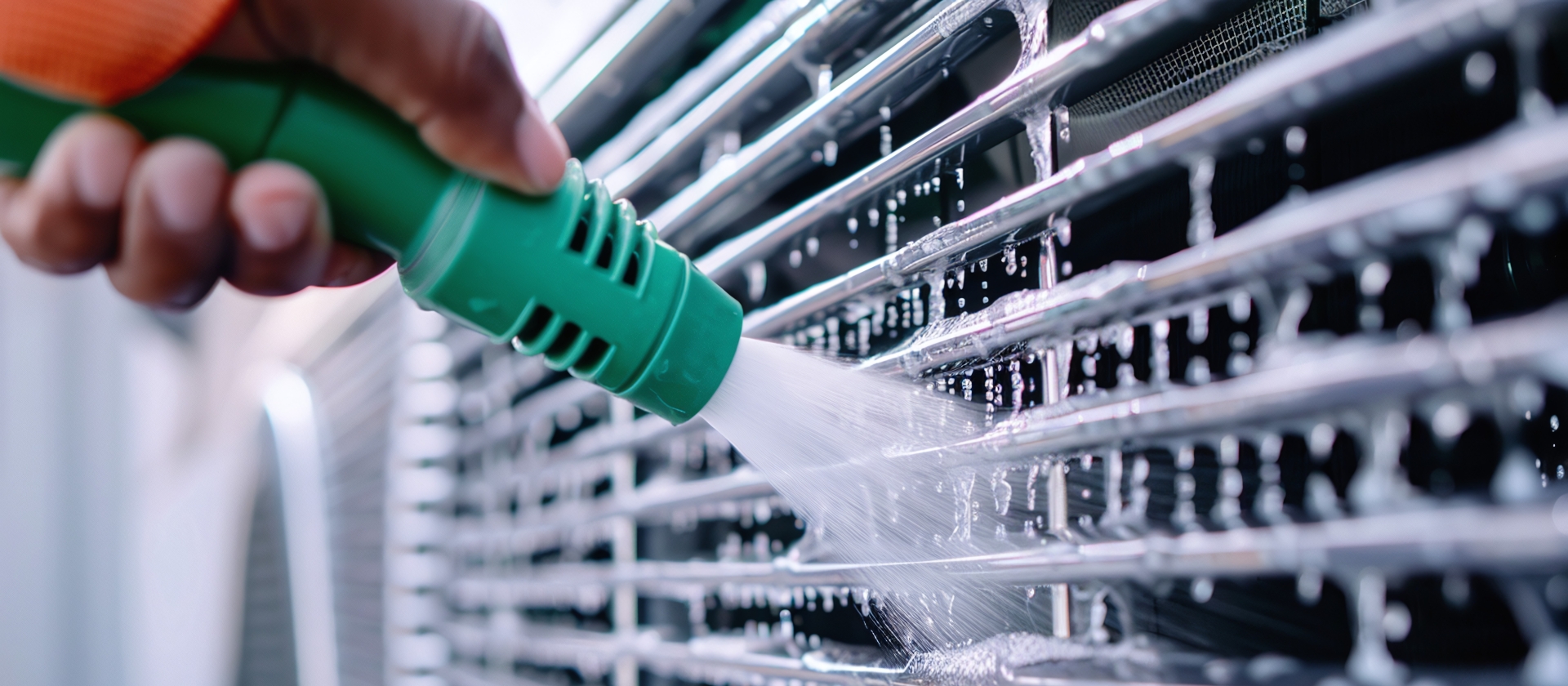 cleaning a/c unit